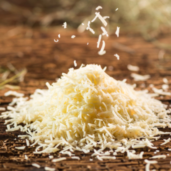 Reibkas mit kurzen Raspeln